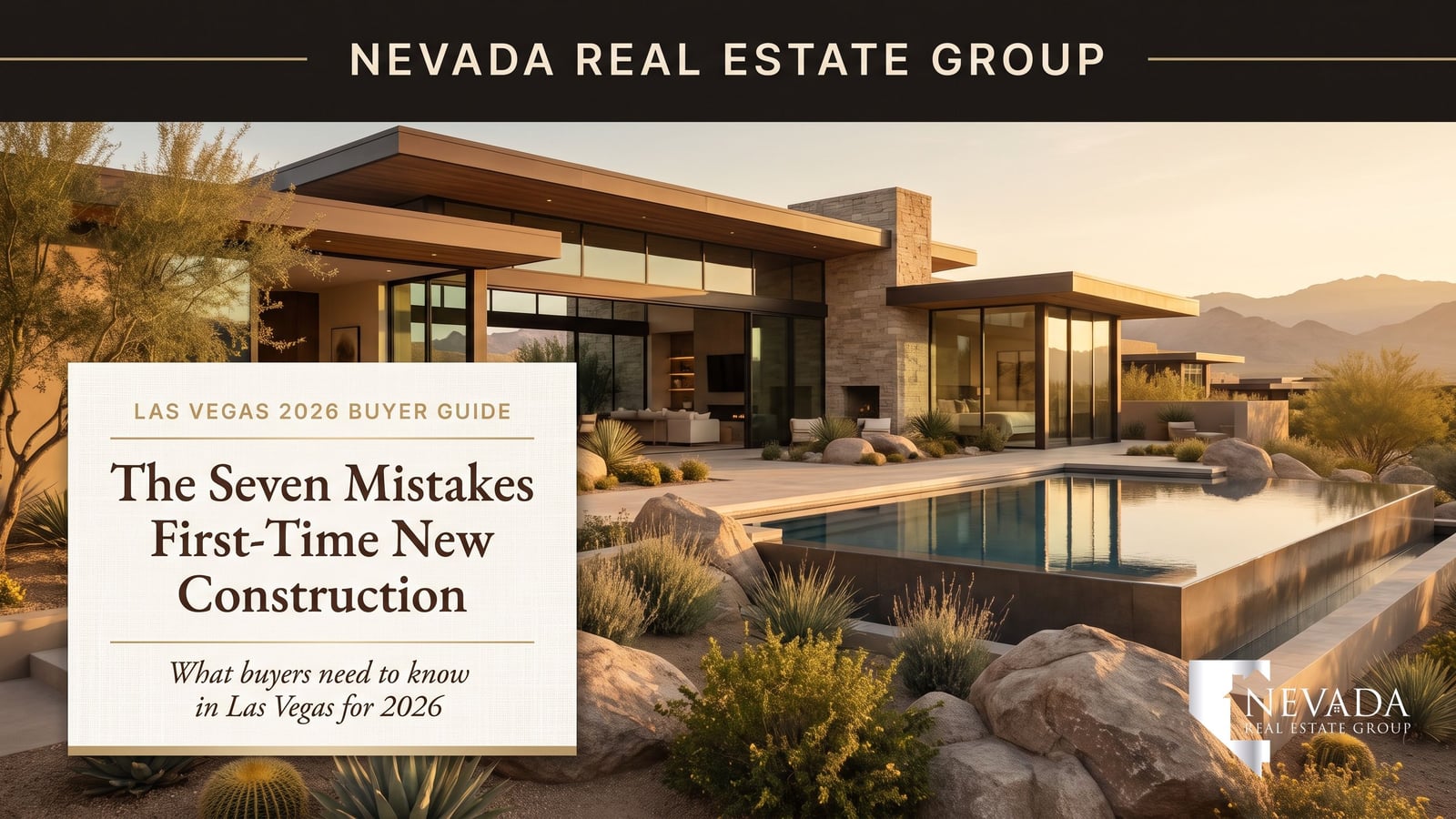 First-time Las Vegas FHA buyer reviewing mortgage documents and loan paperwork