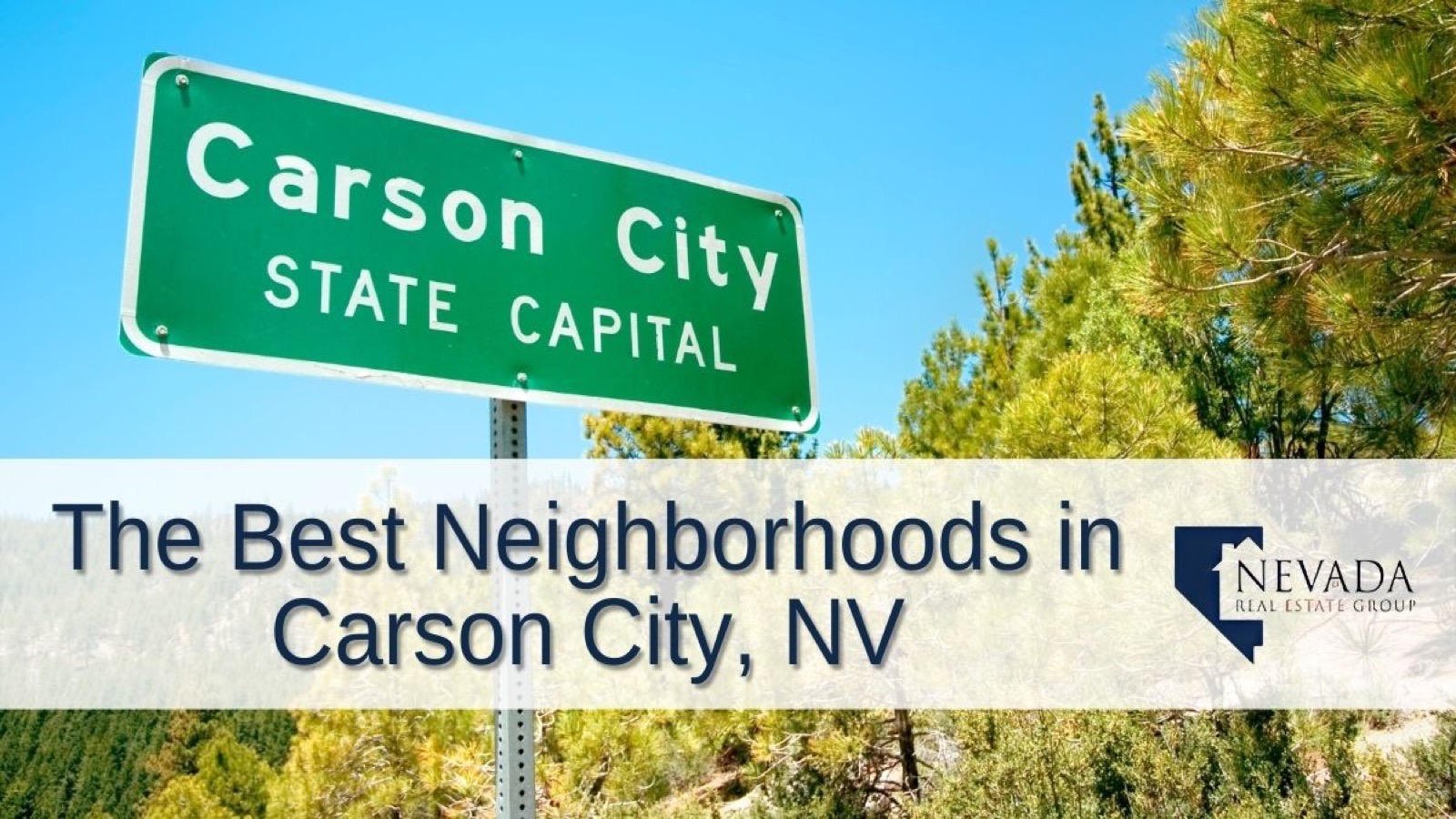 Typical Carson City Nevada residential neighborhood with single-family homes and the Sierra Nevada foothills behind